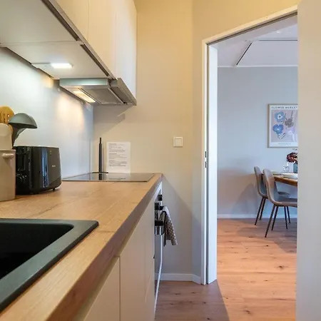 公寓 Strandhuus-ehem-strandhotel-wohnung-225-typ-ii 海利根港